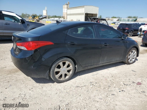2012 Hyundai Elantra GLS with VIN KMHDH4AE2CU463309, listed as a Copart auction lot 54091795 with 209,515 mi miles and Clean Title. Bid and sale history available at carsss.com. Image 3.