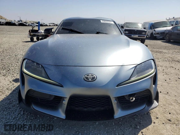 2021 Toyota Supra 3.0 with VIN WZ1DB0C06MW039378, listed as a Copart auction lot 49820965 with Not provided miles and Salvage title. Bid and sale history available at DreamBid. Image 5.