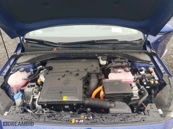 2021 Hyundai Ioniq Plug-In Hybrid SE with VIN KMHC65LD7MU251549, listed as a Copart auction lot 66152294 with NaN miles and Salvage Title. Bid and sale history available at carsss.com. Image 12.