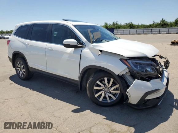 2021 Honda Pilot EX-L z VIN 5FNYF5H58MB015609, wystawiony jako Copart lot #55994845 z przebiegiem 70 190 mil mil oraz Nie do naprawy • Non repairable. Historia ofert i sprzedaży dostępna na DreamBid. Obrazek 4.