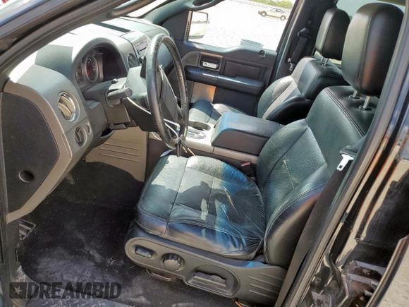 2006 Ford F-150 XLT with VIN 1FTPW14V46FB64348, listed as a Copart auction lot 61654675 with 274,017 mi miles and Salvage title. Bid and sale history available at DreamBid. Image 7.