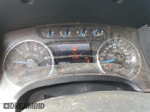 2014 Ford F-150 XL with VIN 1FTFX1EF7EFC61901, listed as a Copart auction lot 59619545 with 148,930 mi miles and Salvage title. Bid and sale history available at DreamBid. Image 9.