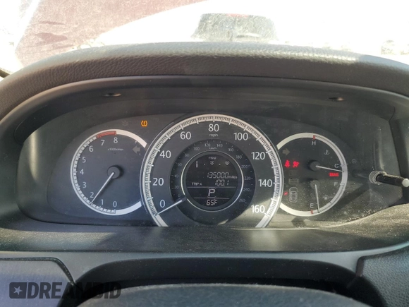 2013 Honda Accord EX-L with VIN 1HGCR2F88DA043689, listed as a Copart auction lot 52606555 with 135,000 mi miles and Clean Title. Bid and sale history available at DreamBid. Image 9.
