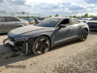 2022 Audi RS e-tron GT z VIN WAUAHBFWXN7900677, wystawiony jako Copart lot #72972794 z przebiegiem 10 839 mil mil oraz Szkody całkowita. Historia ofert i sprzedaży dostępna na DreamBid. Obrazek 1.