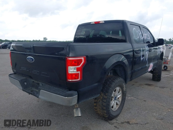 2020 Ford F-150 XL with VIN 1FTEW1C51LKD27579, listed as a IAAI auction lot 42527114 with 128,151 mi miles and . Bid and sale history available at DreamBid. Image 4.