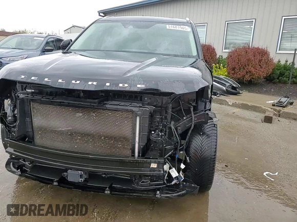 2020 Kia Telluride EX with VIN 5XYP34HCXLG071703, listed as a Copart auction lot 51601905 with 76,529 mi miles and Salvage Title. Bid and sale history available at DreamBid. Image 15.