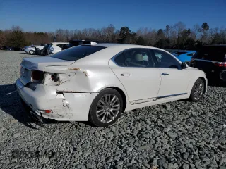 2015 Lexus LS 460 L with VIN JTHGL5EF8F5054334, listed as a Copart auction lot 87248924 with 167,791 mi miles and Salvage title. Bid and sale history available at DreamBid. Image 3.