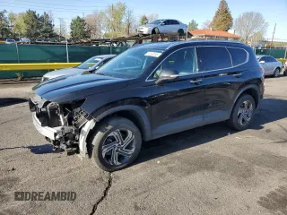 2023 Hyundai Santa Fe SEL z VIN 5NMS2DAJ7PH572419, wystawiony jako Copart lot #55502265 z przebiegiem 15 357 mil mil oraz Szkoda całkowita • Salvage title. Historia ofert i sprzedaży dostępna na DreamBid. Obrazek 1.