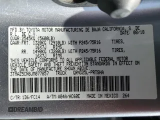 2018 Toyota Tacoma SR5 z VIN 3TMAZ5CN8JM077857, wystawiony jako Copart lot #52570945 z przebiegiem 50 182 mil mil oraz Szkoda całkowita • Salvage title. Historia ofert i sprzedaży dostępna na DreamBid. Obrazek 12.