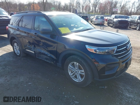 2022 Ford Explorer XLT z VIN 1FMSK8DH6NGB69225, wystawiony jako IAAI lot #41930344 z przebiegiem 24 936 mil mil oraz . Historia ofert i sprzedaży dostępna na DreamBid. Obrazek 1.