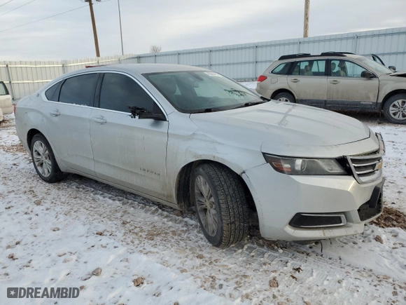 2014 Chevrolet Impala LT with VIN 2G1125S38E9162872, listed as a Copart auction lot 45000455 with 171,391 mi miles and Salvage Title. Bid and sale history available at carsss.com. Image 4.