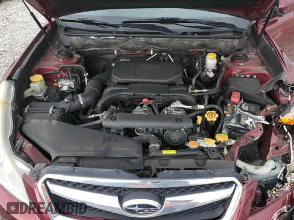 2012 Subaru Legacy Premium with VIN 4S3BMCB6XC3004415, listed as a Copart auction lot 57579405 with 115,933 mi miles and Salvage title. Bid and sale history available at DreamBid. Image 11.