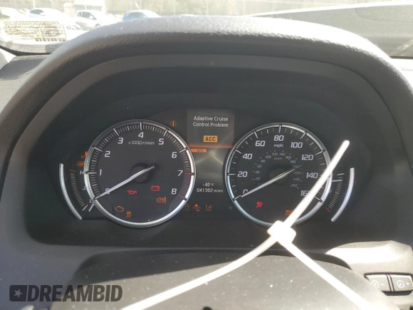 2018 Acura TLX w/Technology Pkg with VIN 19UUB1F50JA008875, listed as a Copart auction lot 48611285 with 41,302 mi miles and Salvage Title. Bid and sale history available at carsss.com. Image 9.