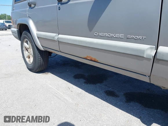 2001 Jeep Cherokee Sport with VIN 1J4FF48SX1L568532, listed as a IAAI auction lot 42738398 with 281,001 mi miles and . Bid and sale history available at DreamBid. Image 6.