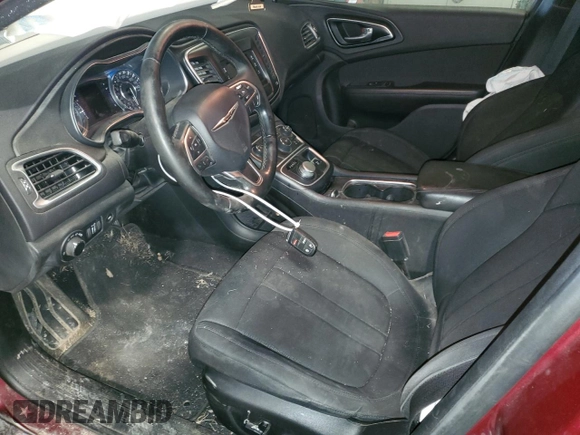 2017 Chrysler 200 Touring with VIN 1C3CCCFB1HN509290, listed as a Copart auction lot 45469685 with 128,941 mi miles and Salvage Title. Bid and sale history available at carsss.com. Image 7.