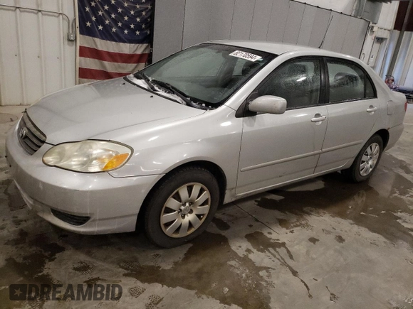 2004 Toyota Corolla CE with VIN 1NXBR38E94Z341018, listed as a Copart auction lot 82170594 with 221,462 mi miles and Non Repairable. Bid and sale history available at DreamBid. Image 1.