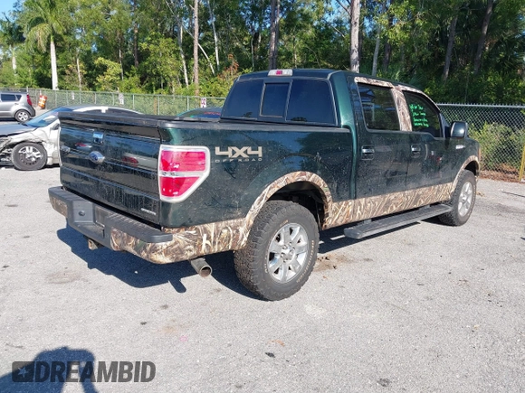 2013 Ford F-150 XL with VIN 1FTFW1EF3DFC91740, listed as a IAAI auction lot 41846989 with 152,912 mi miles. Bid and sale history available at carsss.com. Image 4.