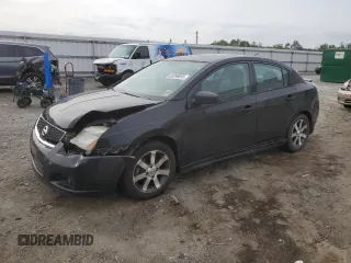 2011 Nissan Sentra SR with VIN 3N1AB6AP2BL724701, listed as a Copart auction lot 60398055 with 160,871 mi miles and Salvage title. Bid and sale history available at DreamBid. Image 1.