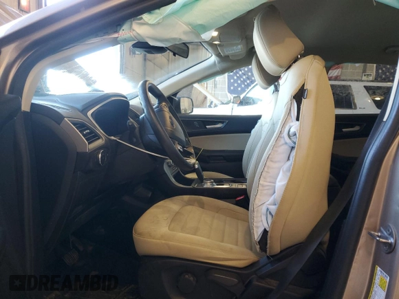 2021 Ford Edge SE with VIN 2FMPK4G96MBA23884, listed as a Copart auction lot 45997735 with 129,558 mi miles and Salvage title. Bid and sale history available at DreamBid. Image 7.