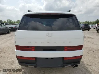 2025 Hyundai Santa Fe SEL with VIN 5NMP24GL1SH078922, listed as a Copart auction lot 54216435 with 655 mi miles and Salvage Title. Bid and sale history available at carsss.com. Image 6.