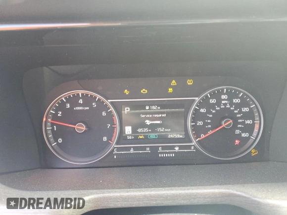 2023 Kia Sorento X-Line S with VIN 5XYRLDLC3PG181899, listed as a Copart auction lot 85795224 with 24,759 mi miles and Salvage Title. Bid and sale history available at DreamBid. Image 9.