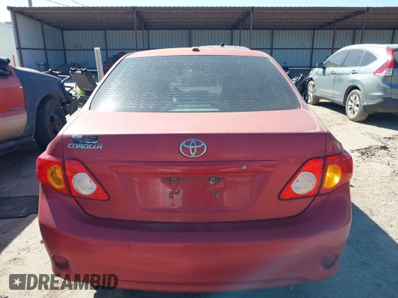 2010 Toyota Corolla with VIN 1NXBU4EE5AZ225593, listed as a IAAI auction lot 41774657 with 265,420 mi miles. Bid and sale history available at carsss.com. Image 16.