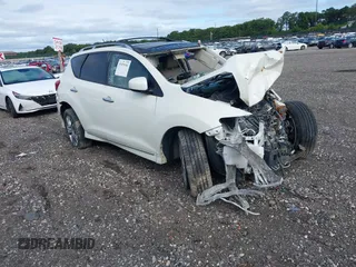 2009 Nissan Murano SL with VIN JN8AZ18W99W119138, listed as a IAAI auction lot 40150339 with Not Provided miles and . Bid and sale history available at DreamBid. Image 1.