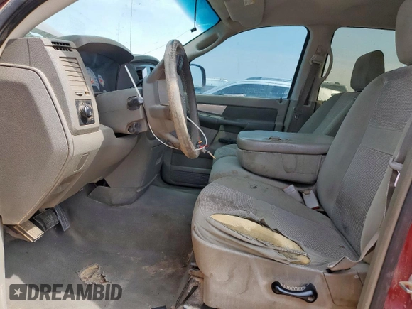 2007 Dodge 1500 SLT с VIN 1D7HU18277S244137, выставлен на аукционе Copart как лот 58054015 с пробегом 278 990 миль миль и Списание • Salvage title. История ставок и продаж доступна на DreamBid. Изображение 7.