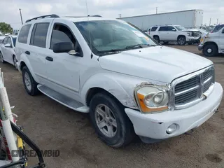2004 Dodge Durango Limited with VIN 1D4HB58D64F135507, listed as a IAAI auction lot 41504145 with 228,776 mi miles and . Bid and sale history available at DreamBid. Image 1.