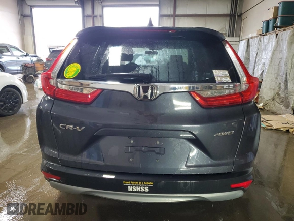 2018 Honda CR-V EX with VIN 7FARW2H58JE049309, listed as a Copart auction lot 50041775 with 69,066 mi miles and Salvage Title. Bid and sale history available at carsss.com. Image 6.
