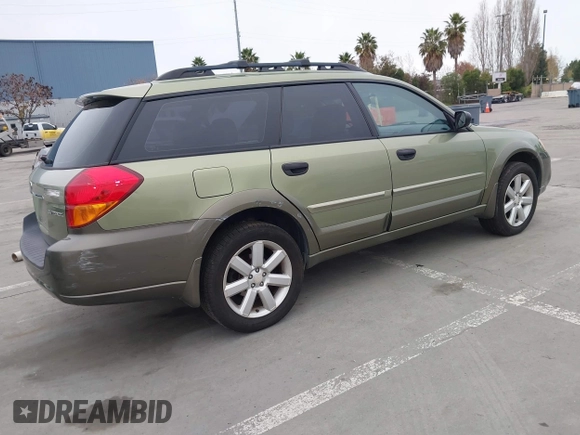 2006 Subaru Legacy Outback with VIN 4S4BP61C167349728, listed as a IAAI auction lot 41198746 with 115,604 mi miles and . Bid and sale history available at DreamBid. Image 4.