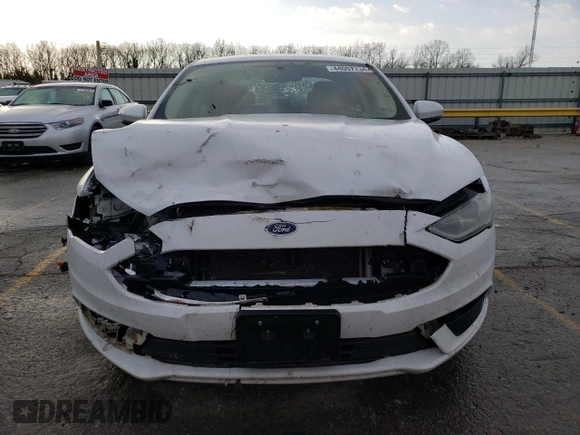 2018 Ford Fusion S with VIN 3FA6P0G77JR231901, listed as a Copart auction lot 44007734 with 162,317 mi miles and Salvage Title. Bid and sale history available at carsss.com. Image 5.