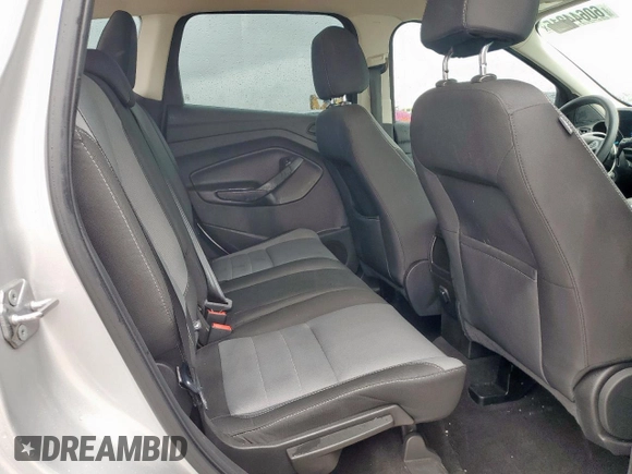 2017 Ford Escape S with VIN 1FMCU0F71HUD44345, listed as a Copart auction lot 60644215 with 115,300 mi miles and Salvage title. Bid and sale history available at DreamBid. Image 10.