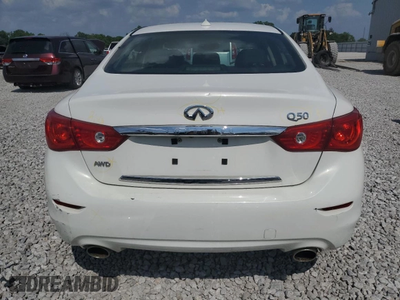 2014 Infiniti Q50 Sport с VIN JN1BV7AR1EM699013, выставлен на аукционе Copart как лот 62172595 с пробегом 68 706 миль миль и Чистый • Clean title. История ставок и продаж доступна на DreamBid. Изображение 6.