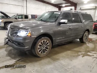 2017 Lincoln Navigator Select z VIN 5LMJJ3JT7HEL07992, wystawiony jako Copart lot #76070704 z przebiegiem 160 451 mil mil oraz Szkoda całkowita • Salvage title. Historia ofert i sprzedaży dostępna na DreamBid. Obrazek 1.
