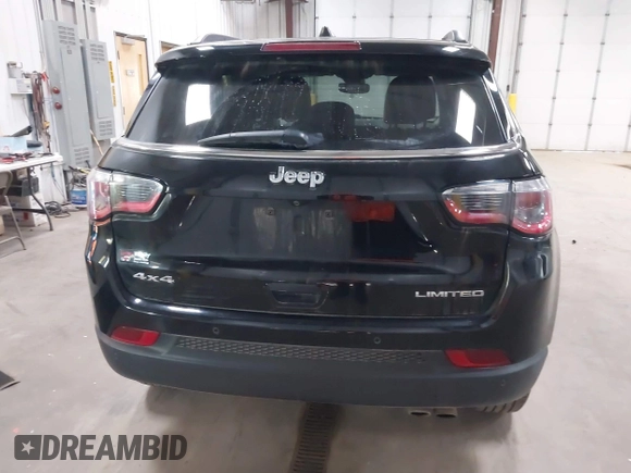 2021 Jeep Compass Limited with VIN 3C4NJDCBXMT600248, listed as a IAAI auction lot 42224412 with 58,832 mi miles and . Bid and sale history available at DreamBid. Image 16.