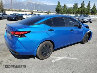 2024 Nissan Versa S with VIN 3N1CN8DV6RL823814, listed as a Copart auction lot 47297655 with Not Provided miles and Salvage Title. Bid and sale history available at DreamBid. Image 3.