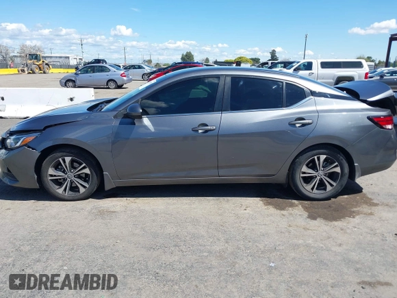 2022 Nissan Sentra SV with VIN 3N1AB8CV6NY249729, listed as a IAAI auction lot 41950019 with 44,935 mi miles. Bid and sale history available at carsss.com. Image 14.