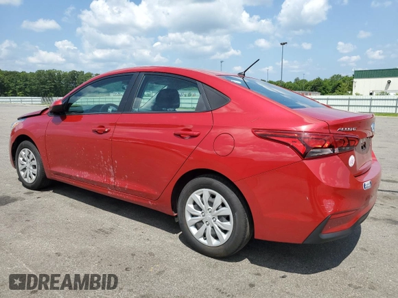 2021 Hyundai Accent SE with VIN 3KPC24A66ME143954, listed as a Copart auction lot 61819343 with 41,535 mi miles. Bid and sale history available at carsss.com. Image 2.