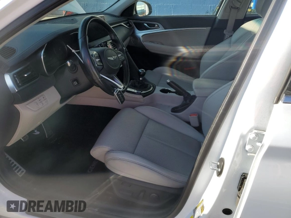 2019 Genesis G70 2.0T Sport with VIN KMTG24LA5KU027258, listed as a Copart auction lot 88981855 with 41,826 mi miles and Salvage Title. Bid and sale history available at carsss.com. Image 7.