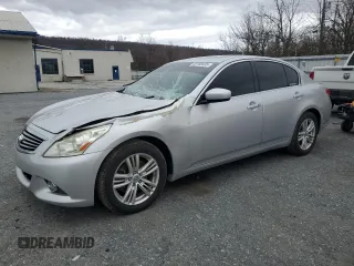 2010 Infiniti G37 x with VIN JN1CV6AR8AM252929, listed as a Copart auction lot 48188435 with 57,454 mi miles and Salvage Title. Bid and sale history available at carsss.com. Image 1.