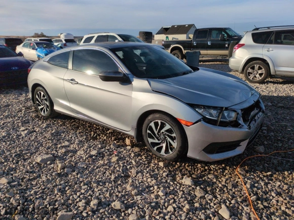 2016 Honda Civic Coupe LX-P with VIN 2HGFC4B00GH312137, listed as a Copart auction lot 81410724 with NaN miles and Salvage Title. Bid and sale history available at carsss.com. Image 4.