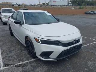 2024 Honda Civic Sedan Sport with VIN 2HGFE2F57RH546895, listed as a IAAI auction lot 41771690 with 10,830 mi miles. Bid and sale history available at carsss.com. Image 1.