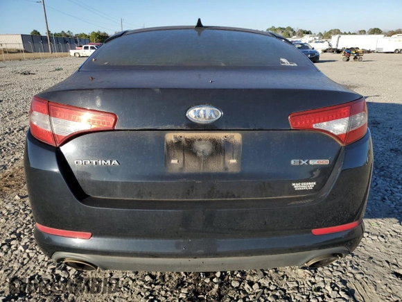 2012 Kia Optima EX with VIN 5XXGN4A62CG030047, listed as a Copart auction lot 85845444 with Not Provided miles and Salvage Title. Bid and sale history available at carsss.com. Image 6.