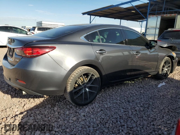 2016 Mazda 6 i Touring with VIN JM1GJ1V52G1432387, listed as a Copart auction lot 54495235 with 86,700 mi miles and Salvage Title. Bid and sale history available at carsss.com. Image 3.