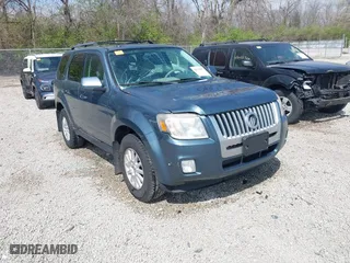 2010 Mercury Mariner Premier with VIN 4M2CN9H74AKJ22901, listed as a IAAI auction lot 42074297 with 170,559 mi miles. Bid and sale history available at carsss.com. Image 1.