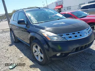 2005 Nissan Murano SE with VIN JN8AZ08T25W307395, listed as a IAAI auction lot 41865727 with 197,240 mi miles and . Bid and sale history available at DreamBid. Image 1.