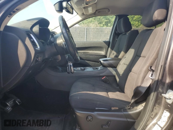 2015 Dodge Durango SXT with VIN 1C4RDHAG5FC153535, listed as a Copart auction lot 60760445 with 165,986 mi miles and Clean title. Bid and sale history available at DreamBid. Image 7.