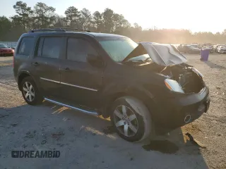 2013 Honda Pilot Touring with VIN 5FNYF3H92DB033420, listed as a Copart auction lot 49042055 with 179,912 mi miles and Salvage Title. Bid and sale history available at DreamBid. Image 4.