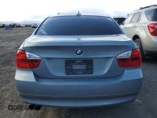 2007 BMW 3 Series 328xi with VIN WBAVC93587KX57667, listed as a Copart auction lot 45929745 with 129,137 mi miles and Salvage title. Bid and sale history available at DreamBid. Image 6.
